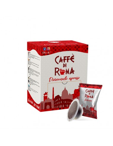 CAFFE DI ROMA BIALETTI VULCANO - Cartone 50 Capsule Compatibili