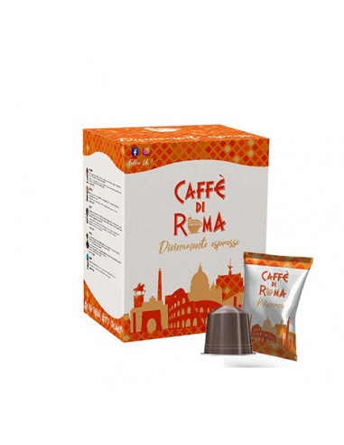 CAFFE DI ROMA NESPRESSO MINERVA - Cartone 50 capsule compatibili