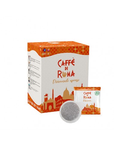 CAFFE DI ROMA CIALDA MINERVA Cartone 50 Cialde Ese 44 compostabile