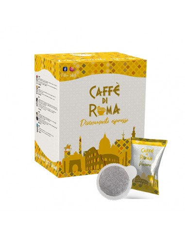CAFFE DI ROMA CIALDA VENERE Cartone 50 Cialde Ese 44 compostabile