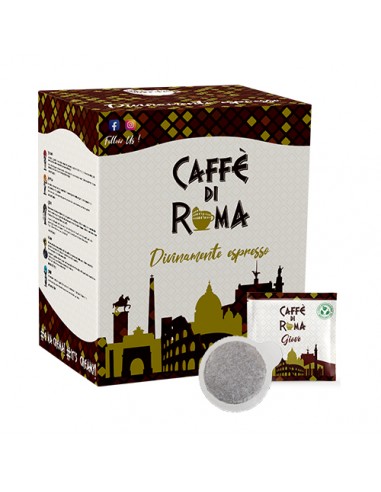 CAFFE DI ROMA CIALDA GIOVE Cartone 150 Cialde Ese 44 compostabile