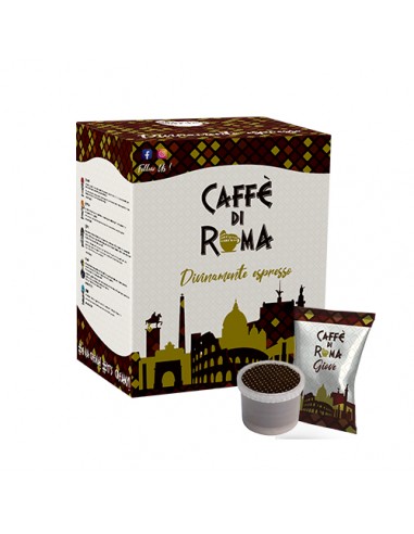 CAFFE DI ROMA UNO SYSTEM GIOVE - Cartone 50 capsule compatibili